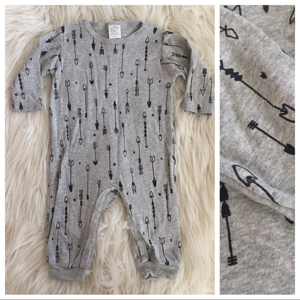 (SOLD) Modern Unisex Arrow Onesie